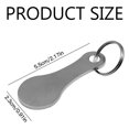 thumbnail image 5 of Stylish Shopping Trolley Tokens, Portable Key Ring, Stainless Steel Ultra-Light Indestructible Shopping Cart Token, Robust Texture Easy-To-Use Multi-Function Key Pendant for Everyday Convenience, 5 of 5