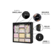 thumbnail image 3 of Armario Armable Closet Organizador De Ropa De Acero Inoxidable  Xtellar Color Negro, 3 of 4
