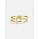 thumbnail image 3 of 1 PC Cross Cubic Zirconia Ring For Women For Wedding Engagement Anniversary Party Band Jewelry Valentine's Day Gift, 3 of 5