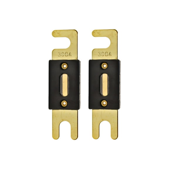 High-Quality Gold Plated 300A Amp ANL Fuse (2 Pack)