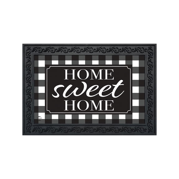 Briarwood Lane Spring Doormat 30x18 Indoor Outdoor Home Sweet Home Checkers Everyday For Spring Doormat