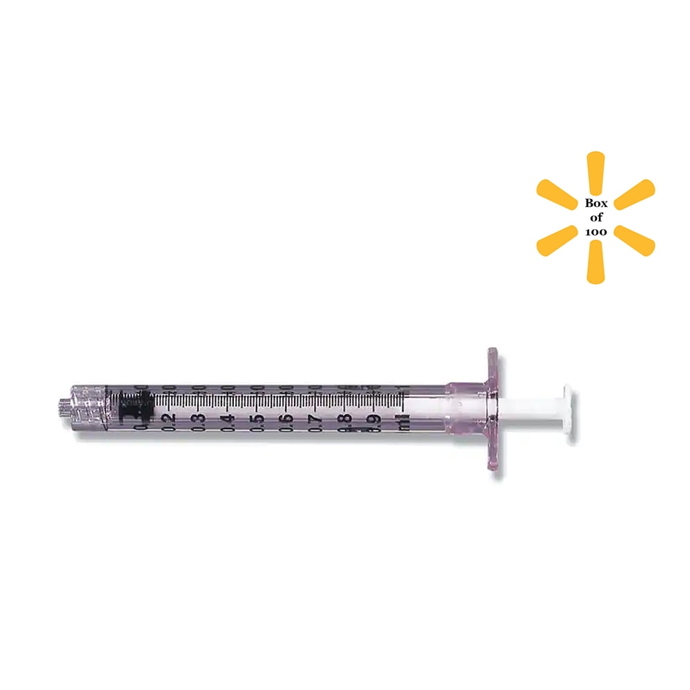 Buy BD Tuberculin Syringe LuerLok 1 mL Blister Pack Luer Lock Tip, Box