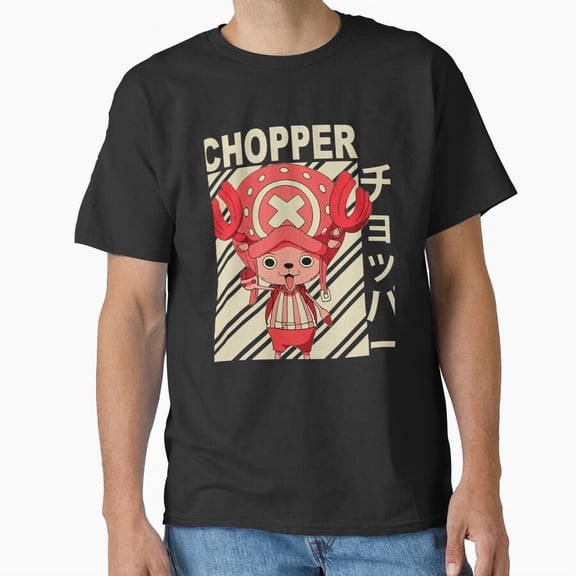 Tony Tony Chopper Cute Retro Anime Creature Inspired Art Unisex T-Shirt up to size 5XL