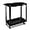 Black, variant on TUFFIOM 2-Shelf Rolling Tool Cart, 220 lbs Capacity, 28.5" x 14.2" x 29.1"