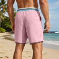 thumbnail image 5 of XFeng Men's 2 in 1 Swim Trunks, Print Board Shorts with Compression Liner, Quick Dry Beach Swim Shorts with Pockets, 5 of 5