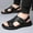 #264-Black, variant on Ceisia Men's Fashion Spring Summer Beach Slides Integrated Breathable Non-Slip Soft Thick Sole Sandals Casual Comfort Outdoor Daily Relaxation Sport Gifts for Father