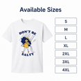 thumbnail image 2 of Women's Funny Don't Be Salty Graphic T-Shirt | Cute Statement Tee | Crew Neck | S–4XL, 2 of 9