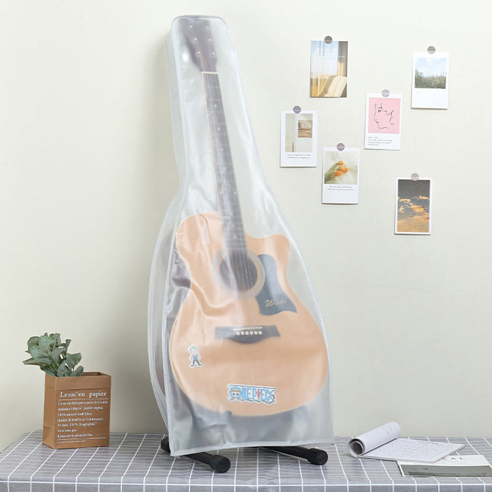 Wall Mount Dust Proof Waterproof Guitar Cover Bag for Acoustic Electric Guitars