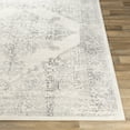 thumbnail image 4 of Livabliss Roma Vintage Medallion Area Rug,5'3" x 7'1",Ivory/Grey, 4 of 7