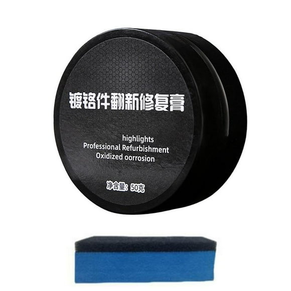 Polish Paste for Chrome Plated Car Repair,Door Han dles,Window Frames