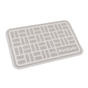 PetSafe Anti-Tracking Litter Mat, Works with All Cat Litter Boxes, Non-Slip, Durable, Gray, Medium
