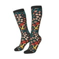 thumbnail image 2 of Balery Berries And Flowers Fun Novelty Socks Men'S Women'S Crew Socks Funny Crazy Novelty Socks Quirky And Cool Socks, 2 of 9