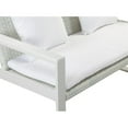 thumbnail image 2 of Pangea Home Chester Modern Anodized Aluminum Outdoor Sofa in White, 2 of 2