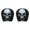 B, variant on A Set of 2 Scary Face Printing Car Headrest Cover, Spooky Skull Car Seat Headrest Covers Slipcover Universal Auto Interior Accessories Decoration for Cars Vans Trucks for Halloween (C)
