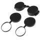 thumbnail image 3 of Objective Lens Cap Binoculars Outdoor Observation Travel 3Set Black Rubber Dustproof Waterproof Scratch-Proof Protective, 3 of 3