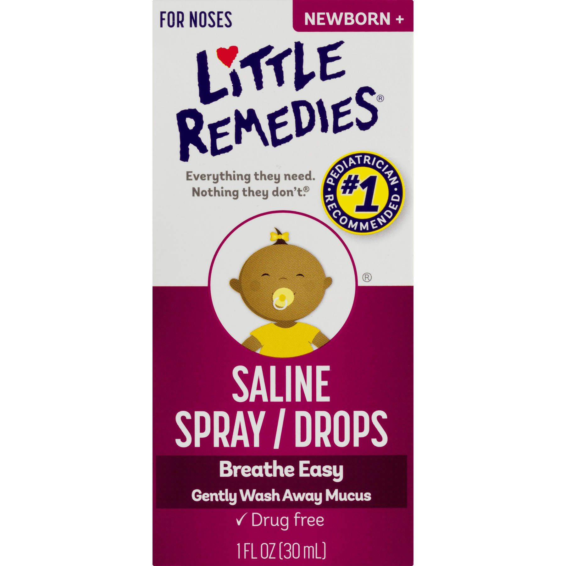 little remedies saline spray walmart