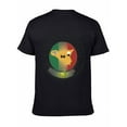 thumbnail image 5 of T-shirt Italian Flag And Map Of Sicily  Soft Cotton Adult Heat-Transfer Graphic T-Shirt - 180g Breathable Fabric, Unisex Summer Casual Wear with Durable Heat-Printed Design, 5 of 9