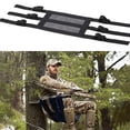 thumbnail image 2 of Replacement Treestand Seat Metal Buckle Universal Tree Stand Seat Saddle Hunting Accessories Breathable Mesh Climbing Treestands Seats with Adjustable Strap, 2 of 5