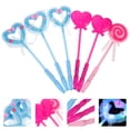 thumbnail image 2 of EeaseCA 6 pcs Cartoon Glow Stick LED Design Glow Toy for Festival Party Use (Random Style), 2 of 8