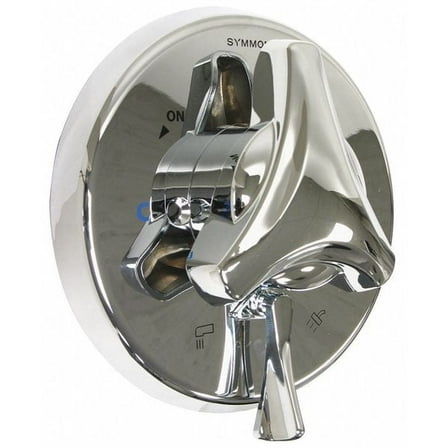 Symmons Temptroll Trim Kit 7-1/2", Plastic, Chrome S-86-2-STK-TRM