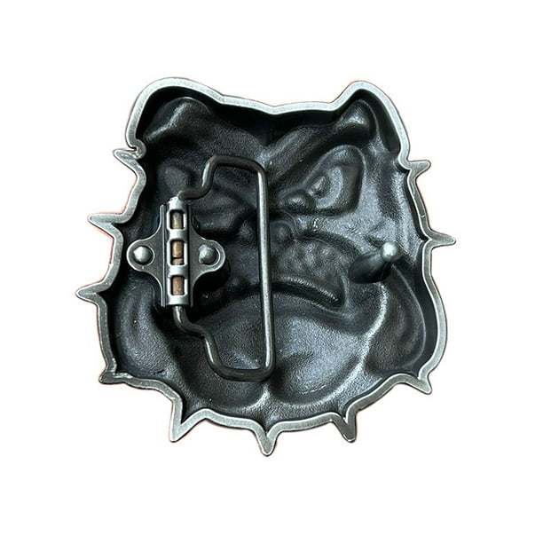 Bulldog top belt buckle