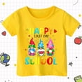 thumbnail image 4 of NAFUU Boys T-Shirts Happy Last Day Of School Cartoon Prints Shirt Short Sleeve Round Neck Tee Cute Tops For Boys Sizes 2-3 Years, 4 of 5