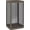 Brown & Black, variant on Mesh Laundry Hamper, 23.7 Gal. Tall Laundry Basket for Airflow, Metal Dirty Clothes Hamper for College Dorm, Bedroom, Bathroom, Clothes Bin, Black & Coffee