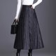 thumbnail image 1 of Invierno Mujer Abajo de cinturo Casual Negro Grueso Cálido, 1 of 8