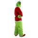 thumbnail image 4 of Disfraz de Grinch de Feliz Navidad, máscara de peluche de ladrón verde, pantalones, guantes, gorro rojo de Papá Noel, camisetas, calcetines, conjunto de regalo festivo, 4 of 5
