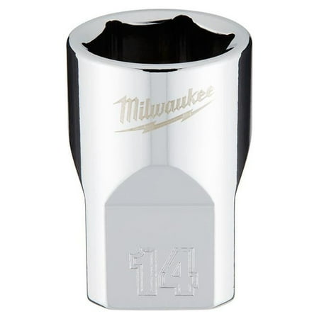 UPC: 0045242565887 | Milwaukee-45-34-9084 3/8 in. Drive 14mm Metric 6-Point Socket