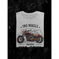 thumbnail image 3 of Two Wheels Move The Soul T-Shirt Men -Smartprints Designs, Male 5X-Large, 3 of 4