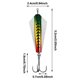 thumbnail image 3 of Señuelo de pesca de metal, estilo natación, centro estable, fundido a presión, 5,2 cm, 13,5 g, varios colores, para pesca en agua dulce y salada, 3 of 6
