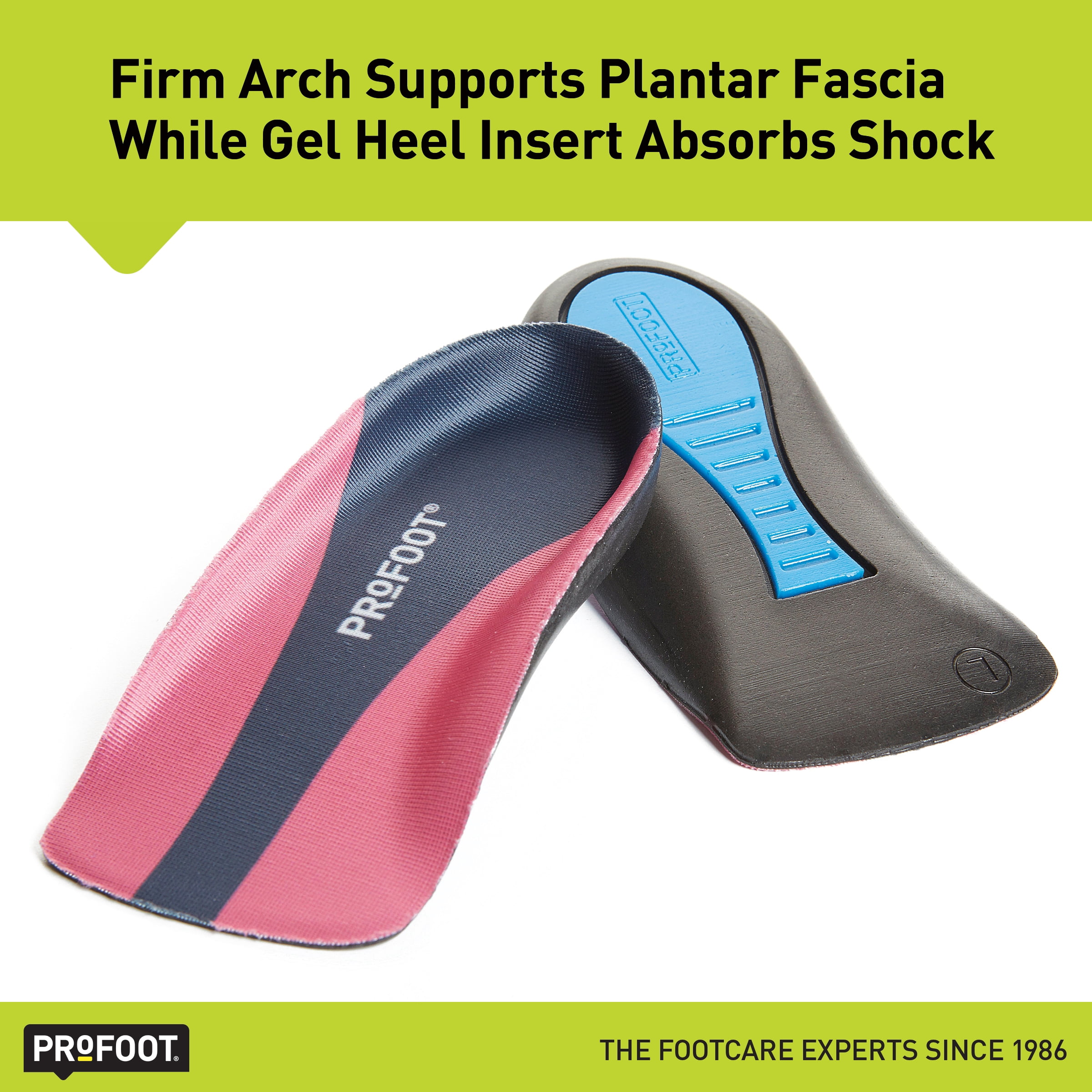 Plantar fasciitis shoe inserts walmart best sale