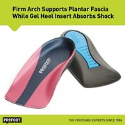 PROFOOT Plantar Fasciitis Orthotics, Women's 6-10, 1 Pair