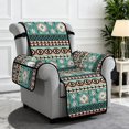 thumbnail image 4 of SCRAWLGOD Southwest Aztec Print Recliner Chair Cover Universal Non Slip Reclining Couch Cover Anti Scratch Stain Resistant Recliner Chair Slipcover for Pets, 4 of 7