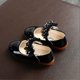 thumbnail image 3 of Girls' Princess Leather Shoes Comfort Sole Non-Slip Performance Shoes for Parties Pageants, 3 of 5