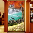 thumbnail image 3 of Coofit Door Sticker Landscape Water Tree Door Decals Mural Wall Sticker Mural for Home, 3 of 7