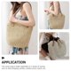 thumbnail image 4 of Women Hand-woven Straw Shoulder Bag Summer Beach Handbag Fashion Straw Tote Bag, 4 of 4