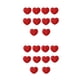 thumbnail image 3 of Kearding 10 piezas de bolsas de dulces para mascotas, Adorable, romántico, reemplazo en forma de corazón, regalo decorativo, bolsas para Rojo 2piezas, 3 of 6
