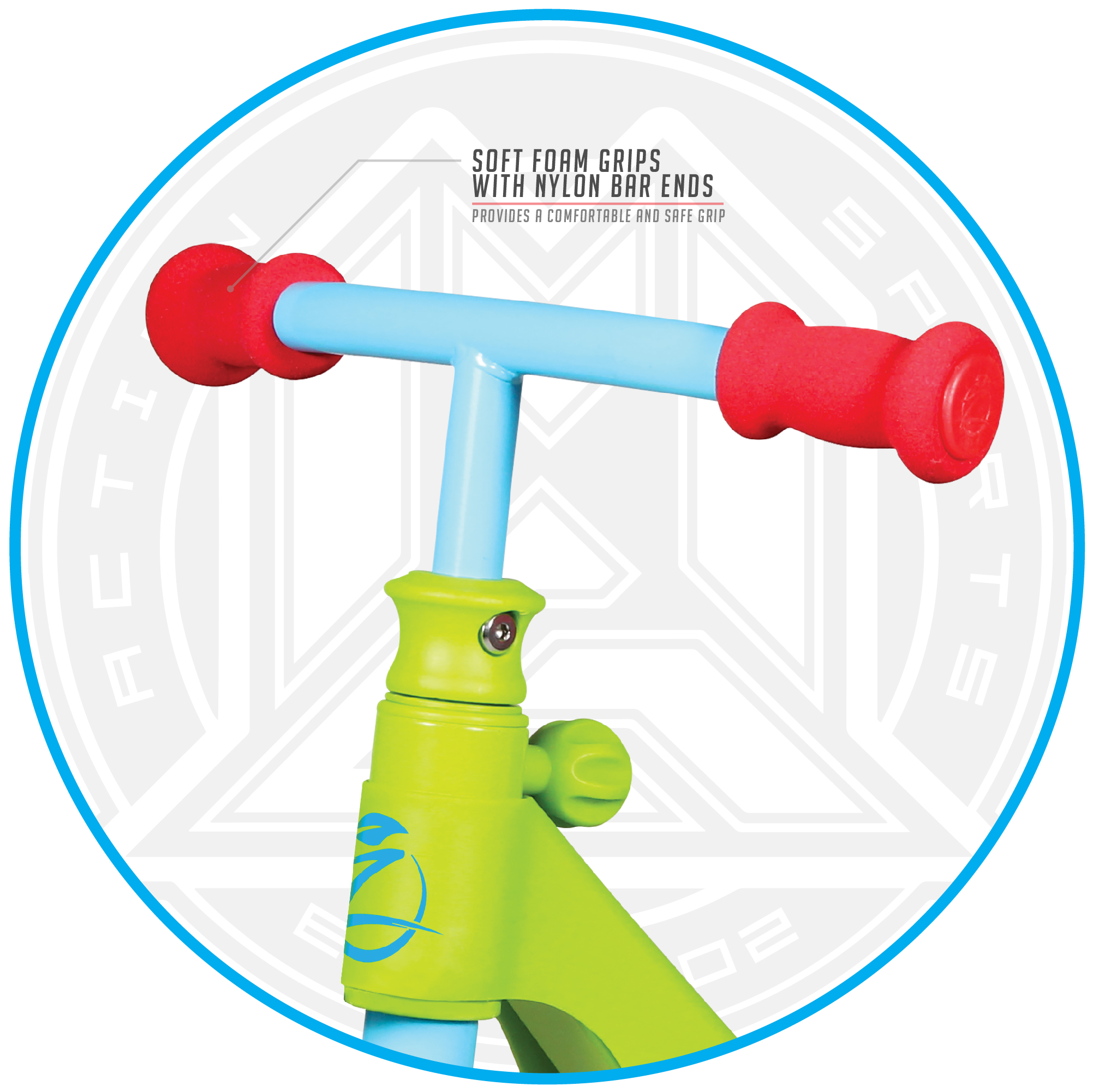 Zycom Zykster Toddlers 2 in 1 Balance Tricycle and Scooter – Green/Blue– Suits Ages 15 – 30 Months - Max Rider Weight 36lbs – 3 Year Manufacturer’s Warranty – Leading Action Sports Brand!