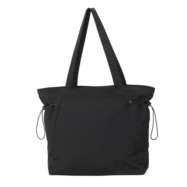 Bolso Hombro para Mujer Con Cordón Lateral Y Cincha para La Universidad (negro)