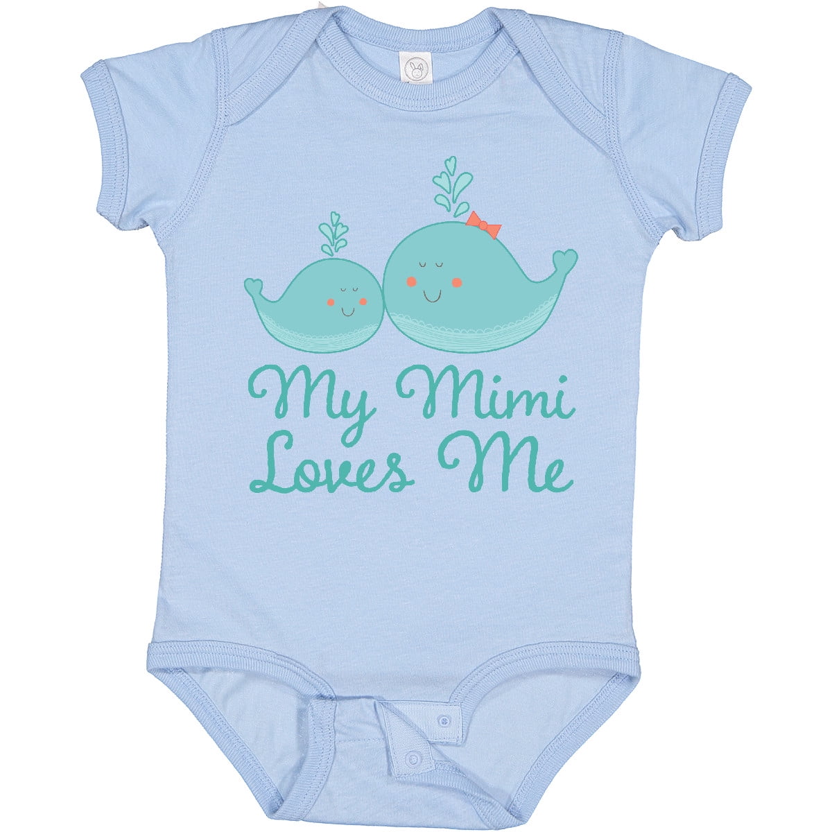Inktastic My Mimi Loves Me Boys or Girls Baby Bodysuit