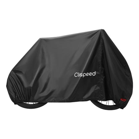 Clispeed Waterproof Bike Cover Heavy Duty 210D Oxford Bicycle Cover for Mountain Road Electric Bike Hybrid Outdoor Storage