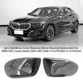 thumbnail image 2 of 2 piezas de cubierta de espejo retrovisor lateral de repuesto para BMW Serie 5 E60 modelo 2004-2007 OEM, 2 of 5
