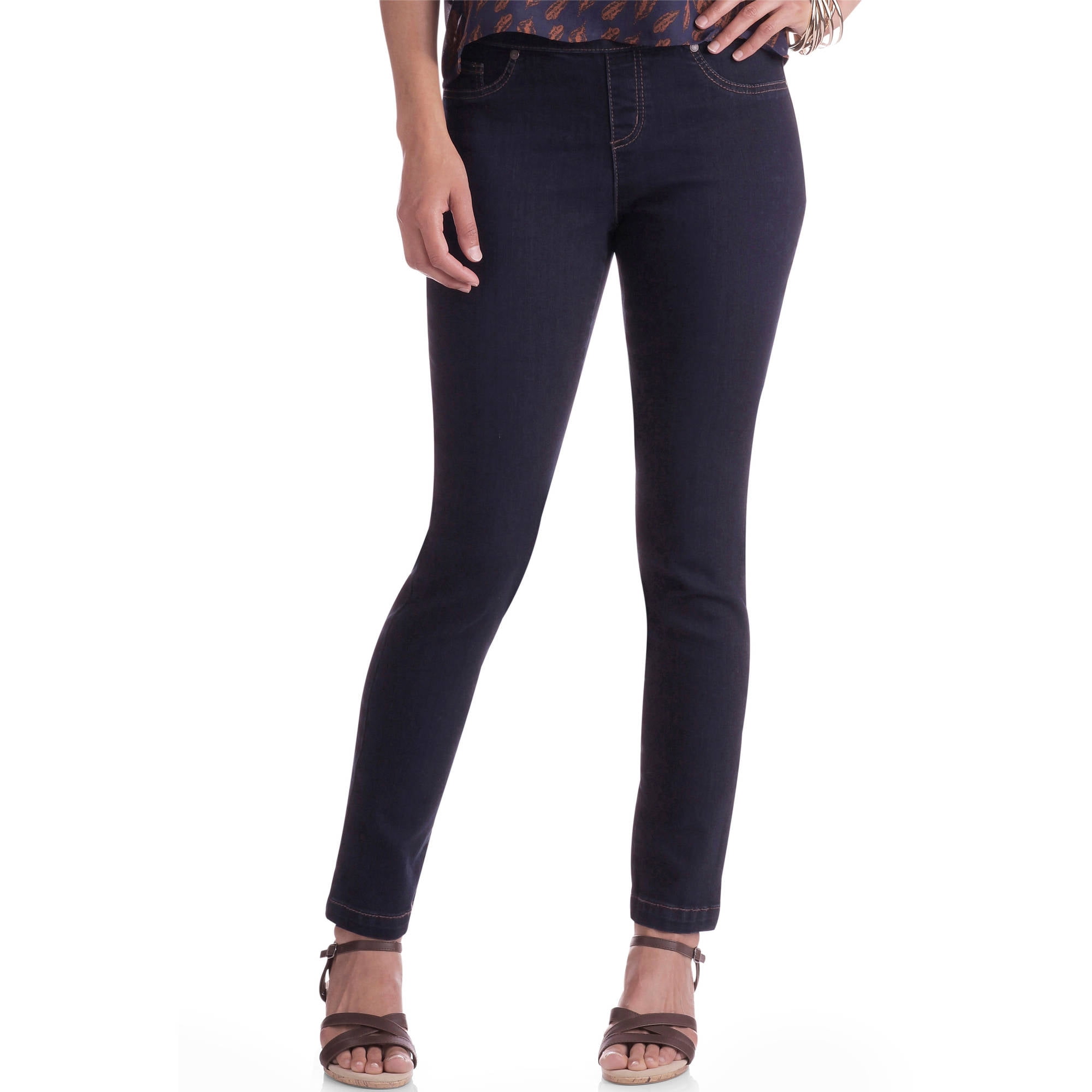 petite denim jeggings