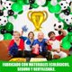 thumbnail image 3 of Yanonmyfd 63 PCS Decoración de Soccer para Fiesta Temática de Fútbol, Póster de Feliz Cumpleaños en Español y Globos de Fútbol, con Bomba de Globo de Mano, para Cumpleaños Futbol Soccer (Verde),Verde, 3 of 7