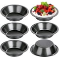 thumbnail image 3 of Individual Pie Dishes Round Mini Tart Tins Non-Stick Coating Quiche Baking Moulds, 3 of 5