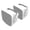 White, variant on Klipsch RSM-650 Indoor/Outdoor Surface Mount Speakers with 6.5" Woofer - Pair (White)