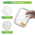 thumbnail image 3 of Recipientes de vidrio para almacenamiento de alimentos HOMBERKING, juego de 18 piezas, 3 of 7