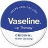 Vaseline Lip Therapy Lip Balm Tin Original, 0.6 oz (Pack of 2)